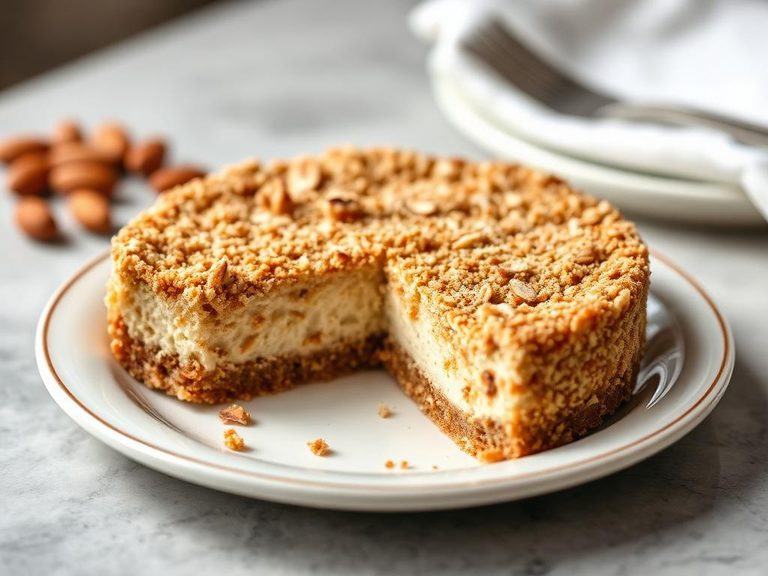 Crushed Almond Bar Cheesecake Crust