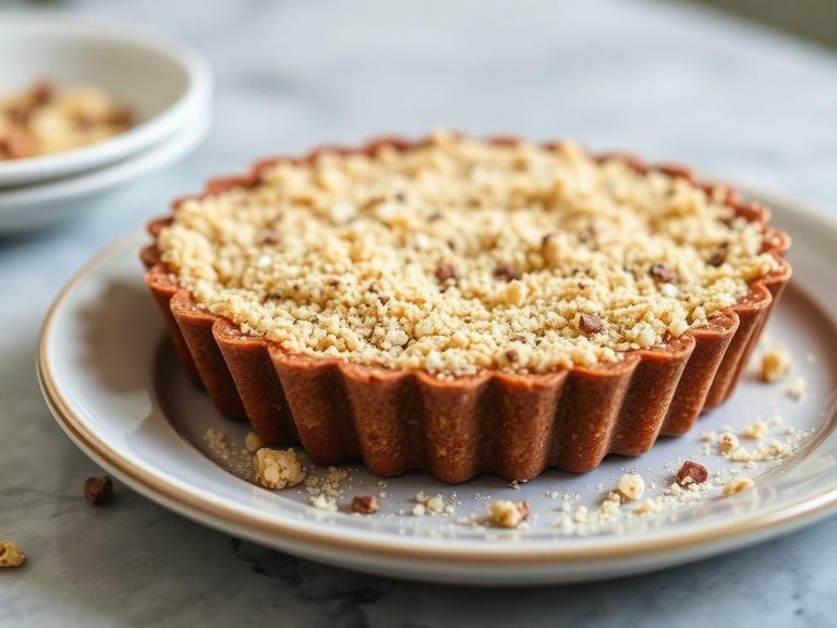 Crushed as a pie crust for no-bake desserts