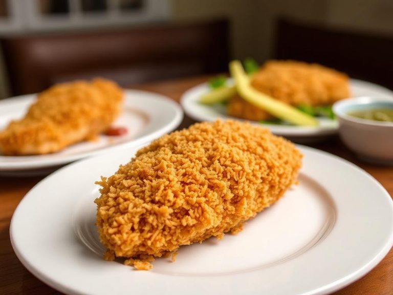 Crushed Pretzel Crust for Chicken or Fish