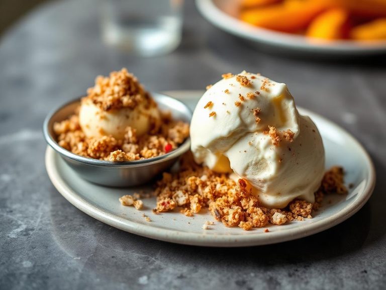 Crushed Topping for Ice Cream