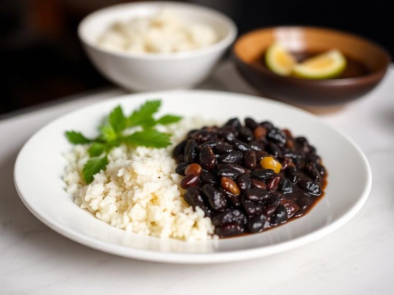 Cuban Black Beans and Rice