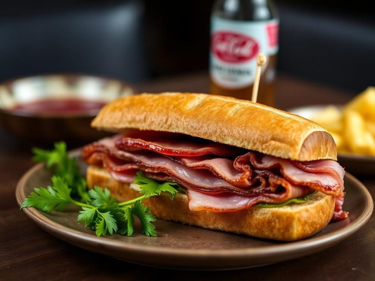 Cuban Ham Sandwich