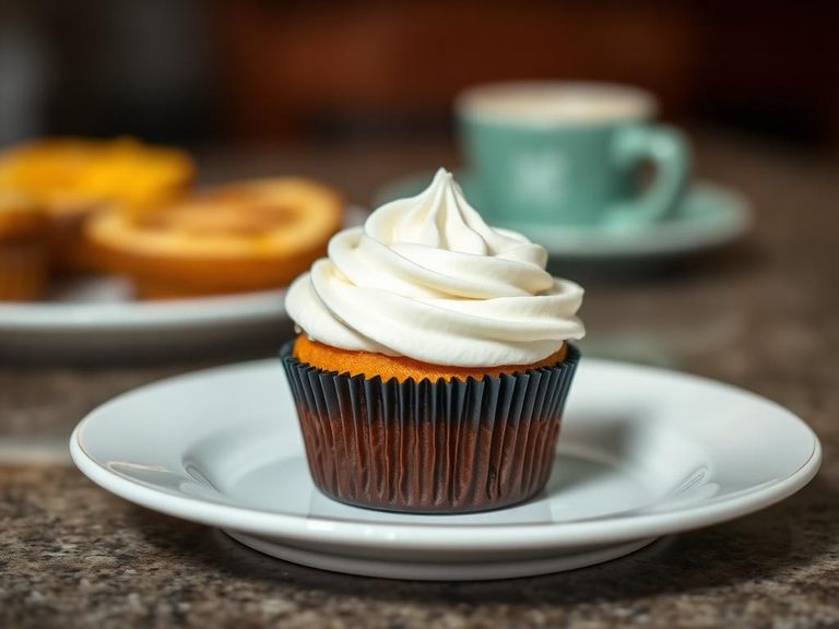 Cupcake (with frosting)