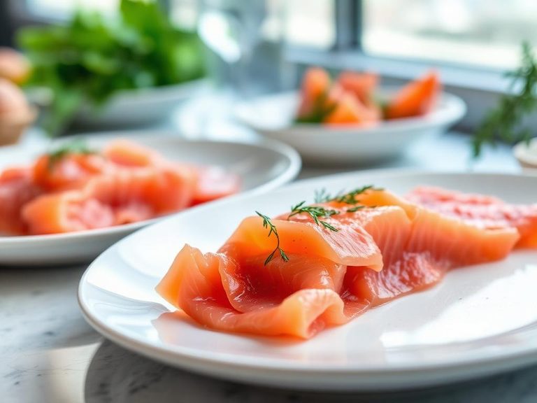 Cured Salmon (Gravlax style)