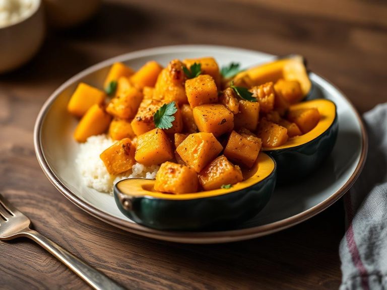 Curried Kabocha Squash