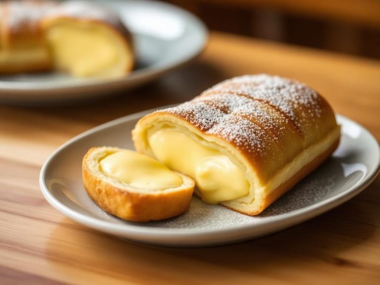 Custard-Filled Long John