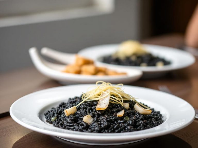 Cuttlefish Ink Risotto