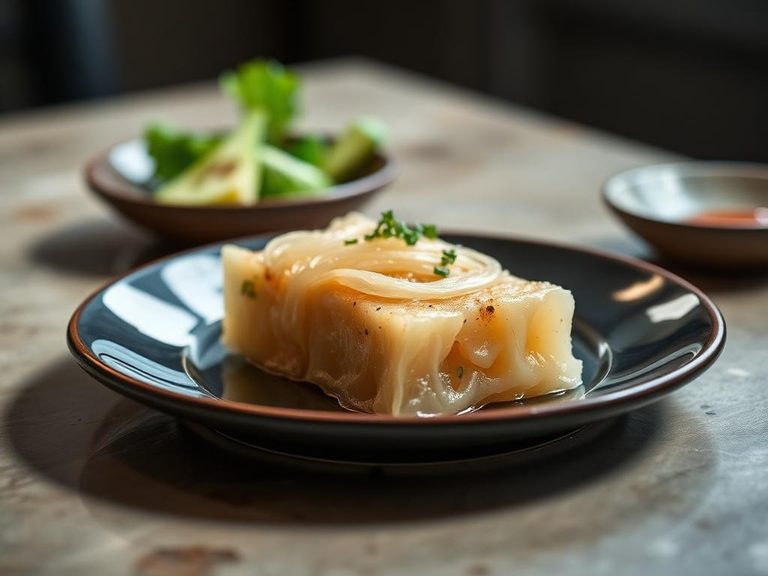 Daikon radish cake (turnip cake)