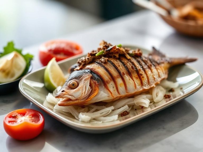 Daing na Bangus (Marinated, Dried Milkfish)
