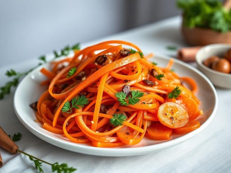 Danish carrot salad (gulerodssalat)