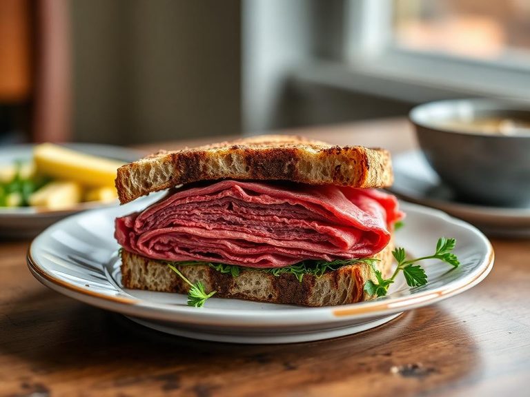 Dark rye for Reuben sandwiches