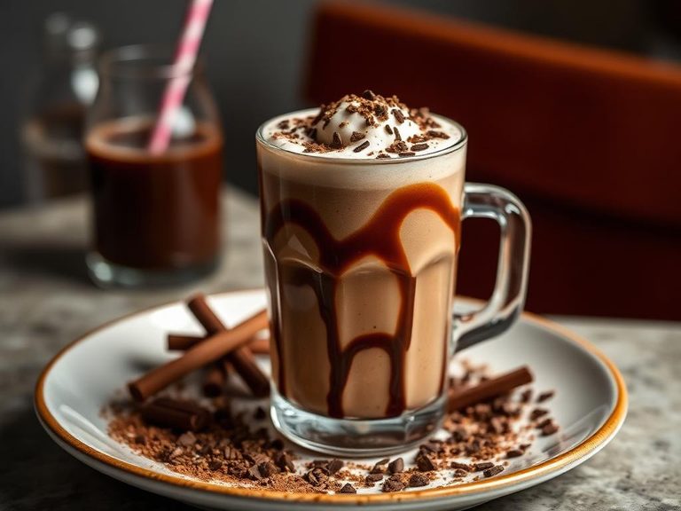 Decaf Mocha Milkshake