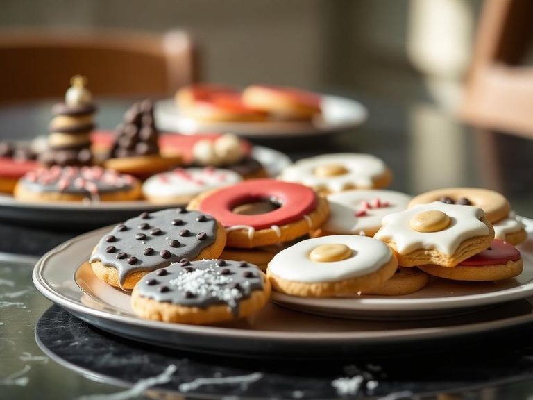 Decorated Cookie Platters
