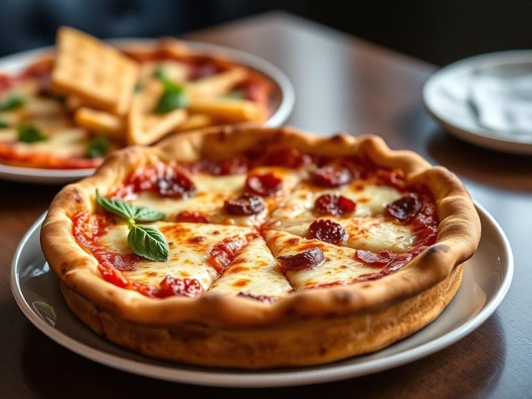 Deep Dish Chicago Pizza