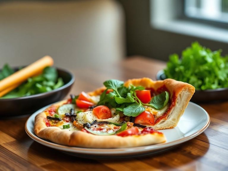 Deep-Dish Vegetable Pizza