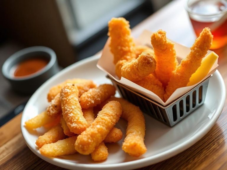 Deep-fried foods (e.g., tempura, french fries)