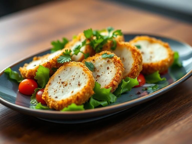 Deep-Fried Mozzarella Salad