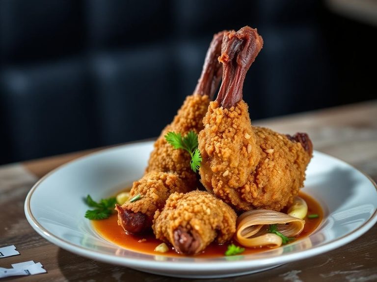 Deep-Fried Squab