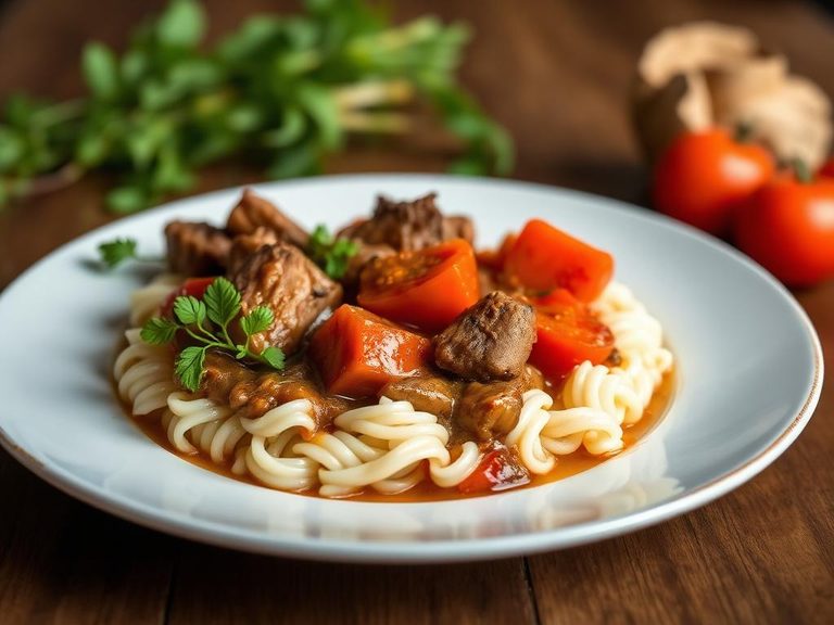 Deer Stew with Tomatoes