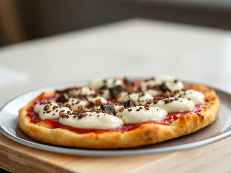 Dessert pizza topping