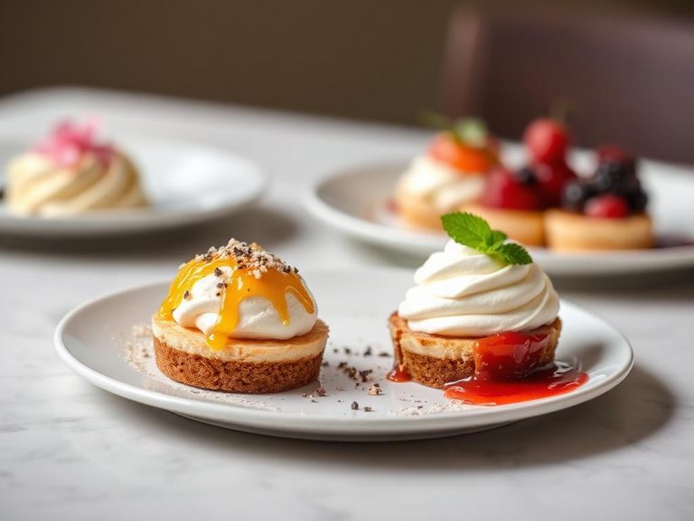 Dessert toppings for ice cream or cakes