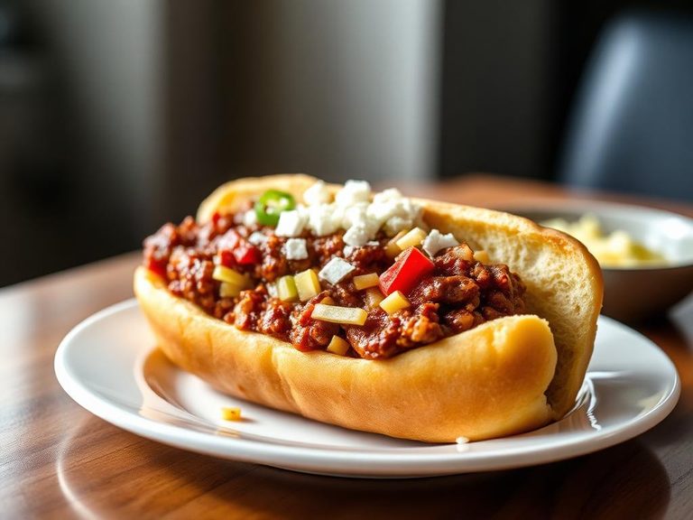 Detroit-style chili dog
