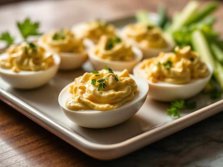 Deviled Egg Dip (deconstructed filling)