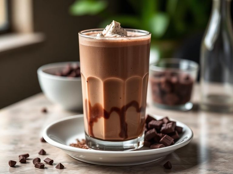 Diet Chocolate Milkshake
