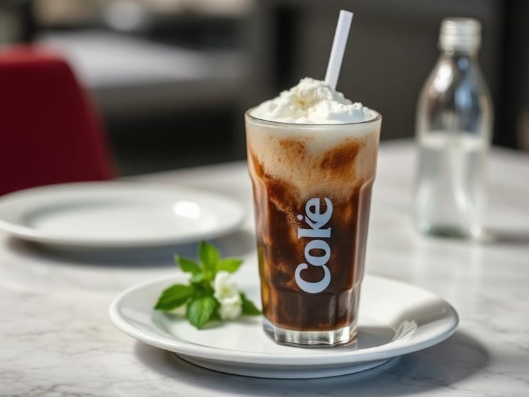 Diet Coke Float
