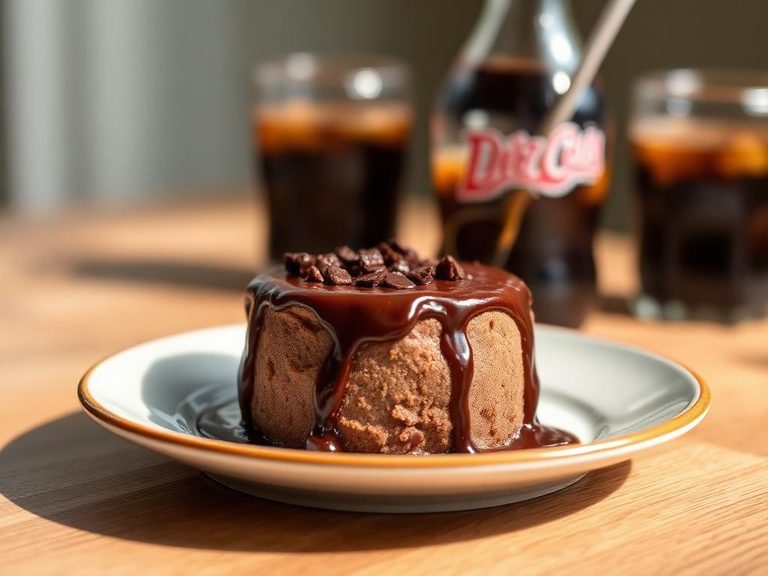 Diet Cola Chocolate Pudding