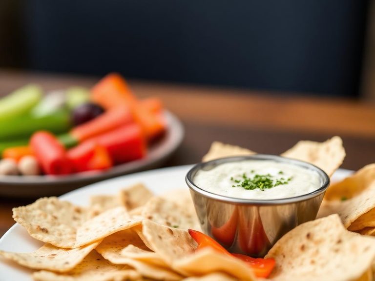 Dip for raw vegetables or pita chips
