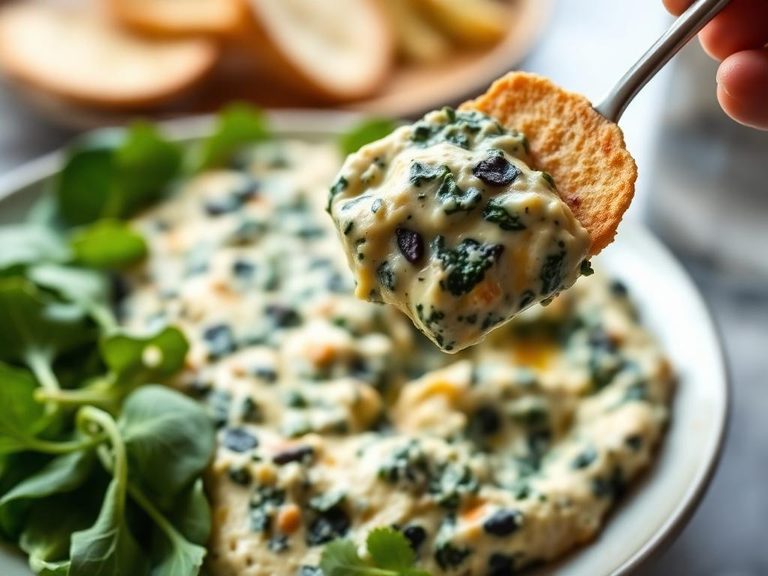 Dipper for spinach artichoke dip