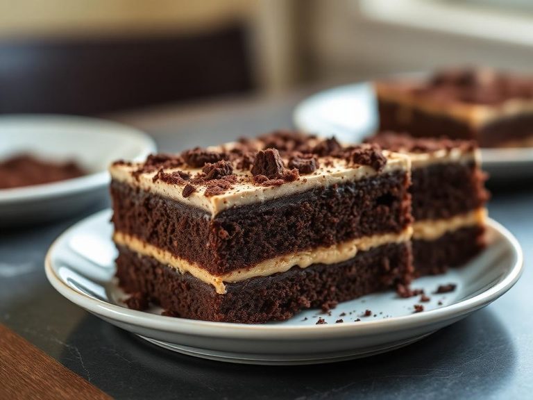 Dirt cake layers