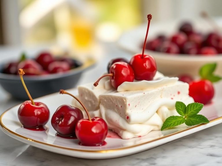 Divinity with Cherries