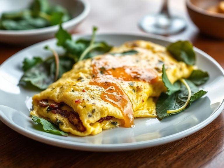 Dock Leaf Omelet