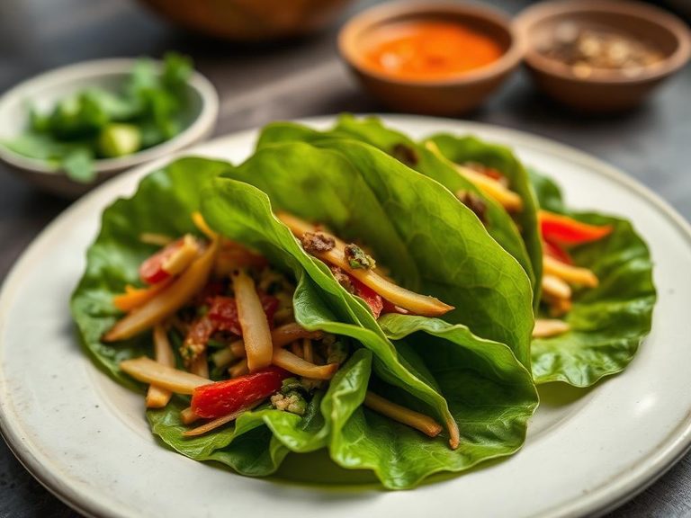 Dock leaf wraps