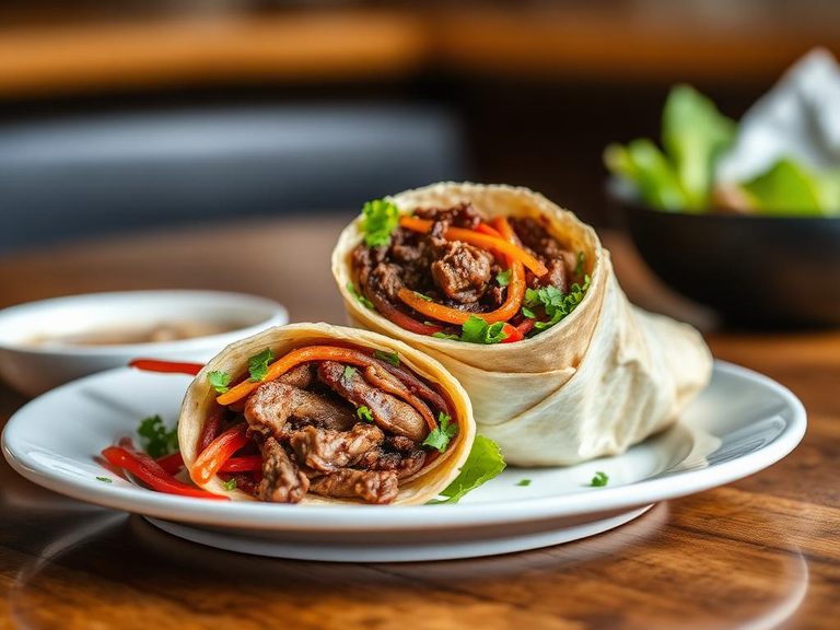 Double Beef Wrap