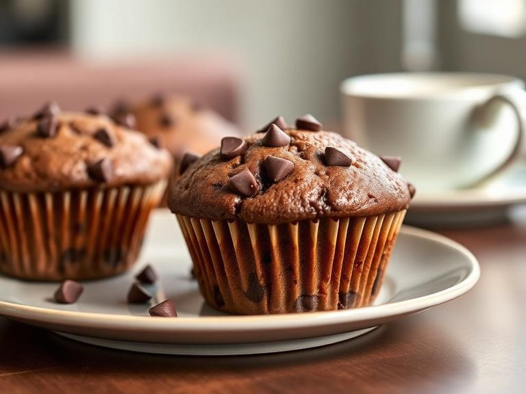 Double Chocolate Chip Muffin