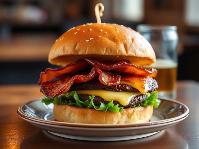 Double Western Bacon Cheeseburger