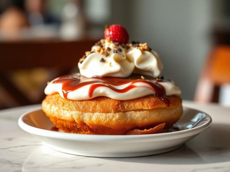 Doughnut Sundae