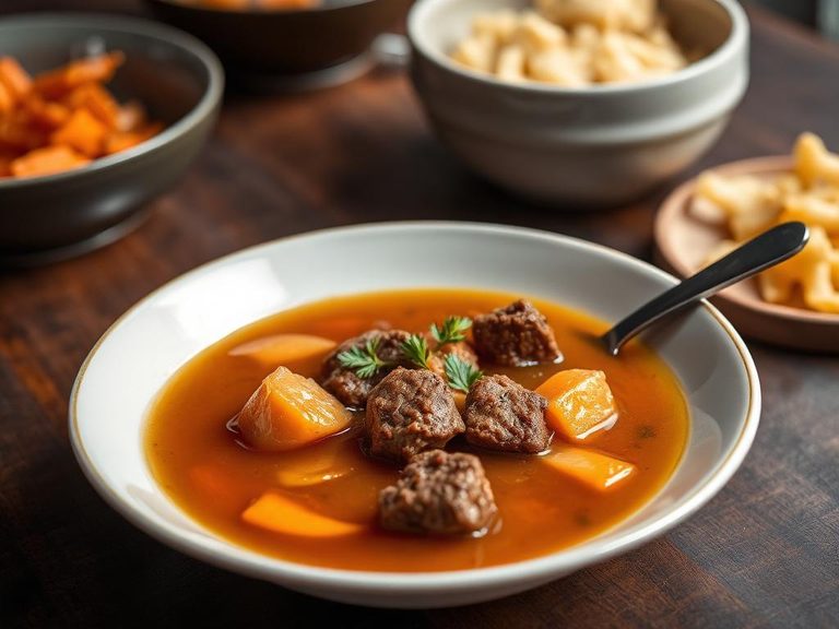 Dried Meat Soup