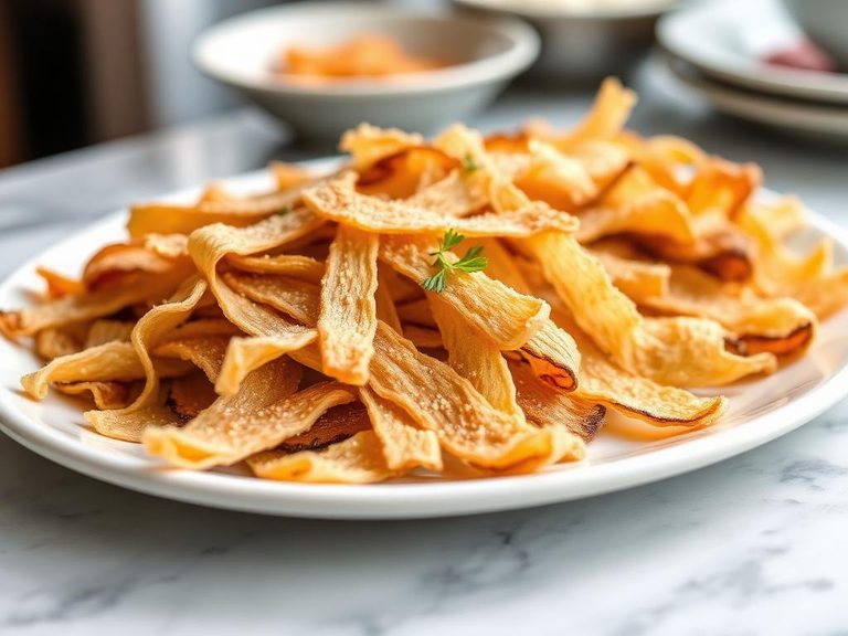 Dried or frozen strips for preservation