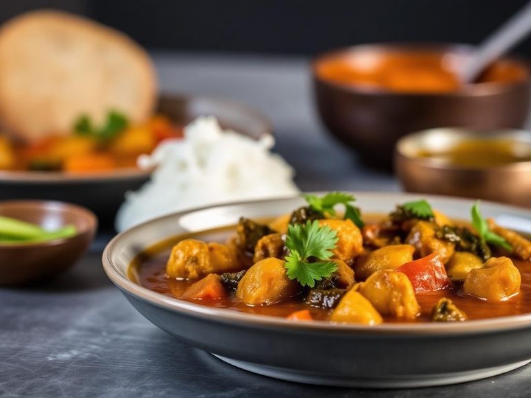 Drumstick leaf curry