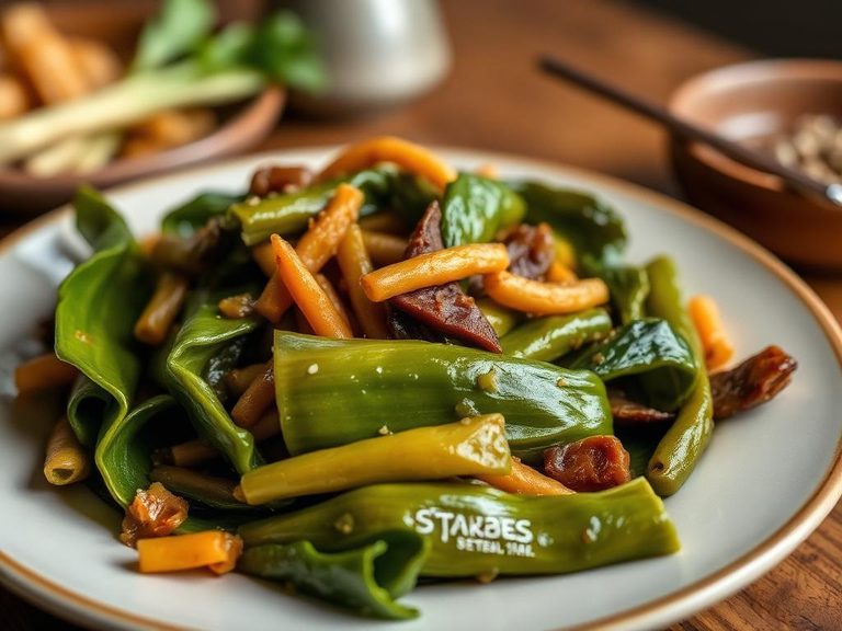 Drumstick Leaves Stir-fry