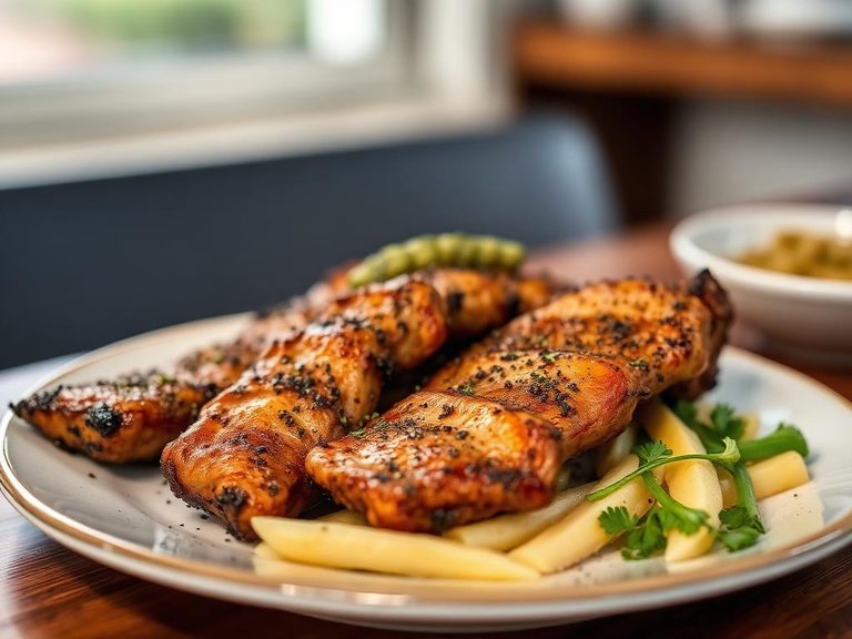 Dry-rubbed meats