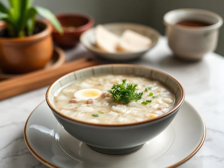 Duck Egg Congee