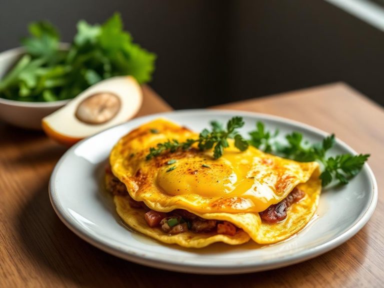 Duck Egg Omelette