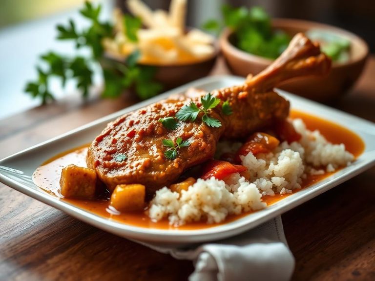 Duck Leg Curry