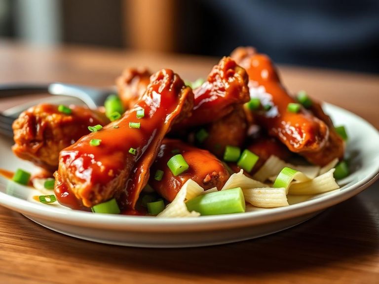 Duck Sauce Chicken Wings