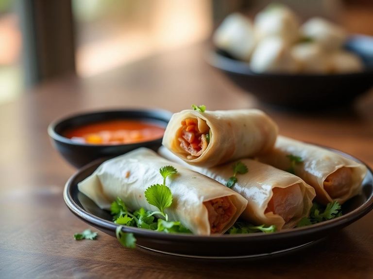 Duck Spring Rolls